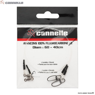 Finali CANNELLE Fluorocarbonio 40cm