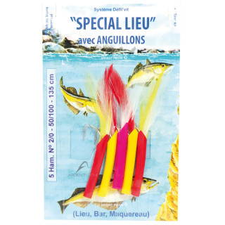 Terminale speciale merluzzo carbonaro con anguilla piccola FLASHMER