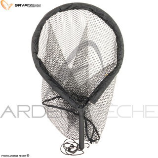 SAVAGE GEAR Pro Finezze Rubber Mesh Landing Net